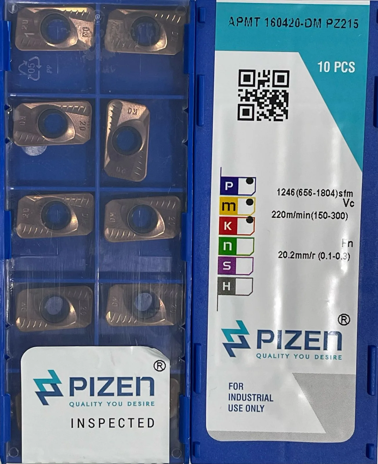 Face Mill Cutters — SNM13-50-22-4T