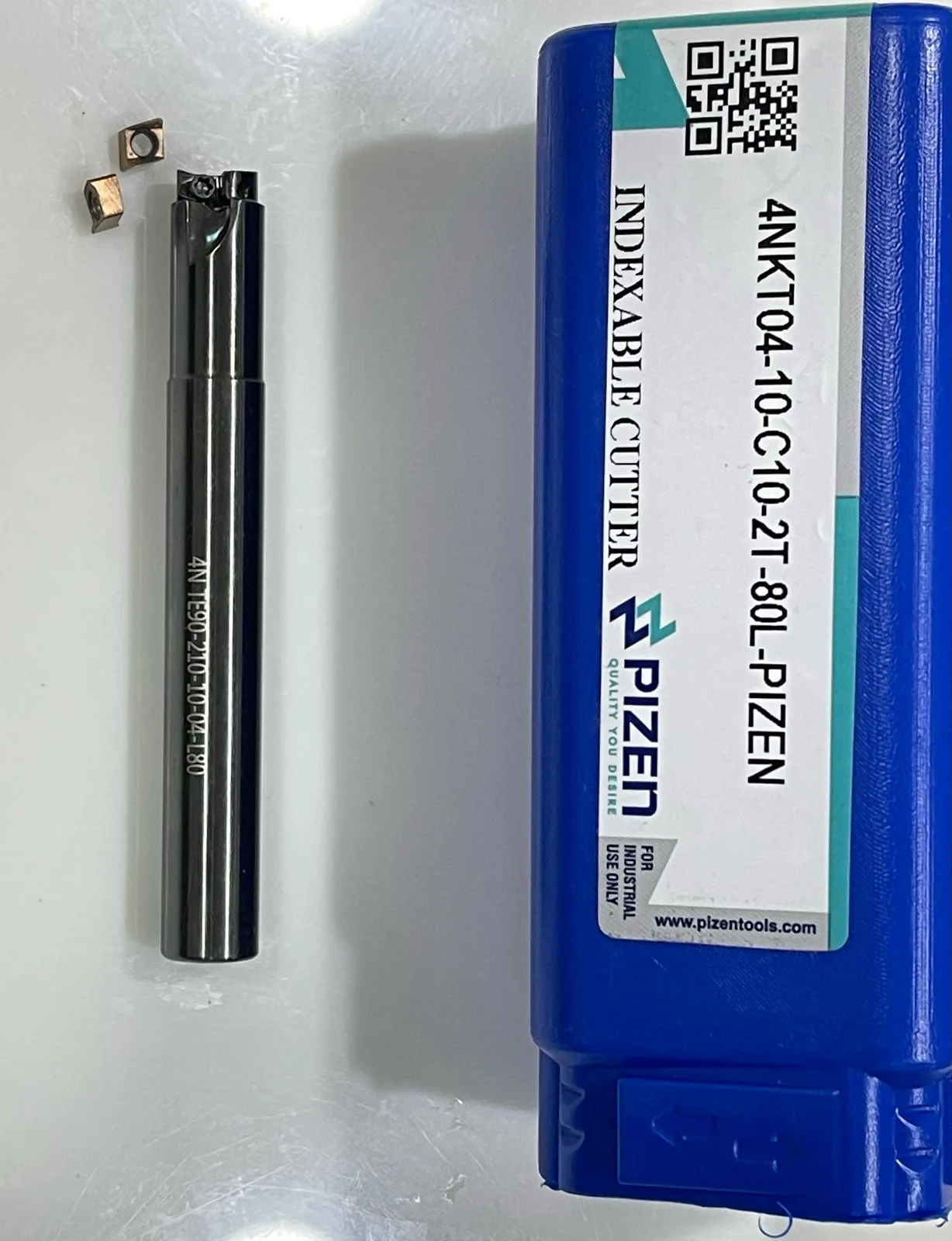 Indexable Cutters — 4NKT04-10-C10-2T-80L