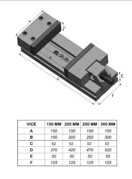 PIZEN-VICE-MODULAR PRECISION