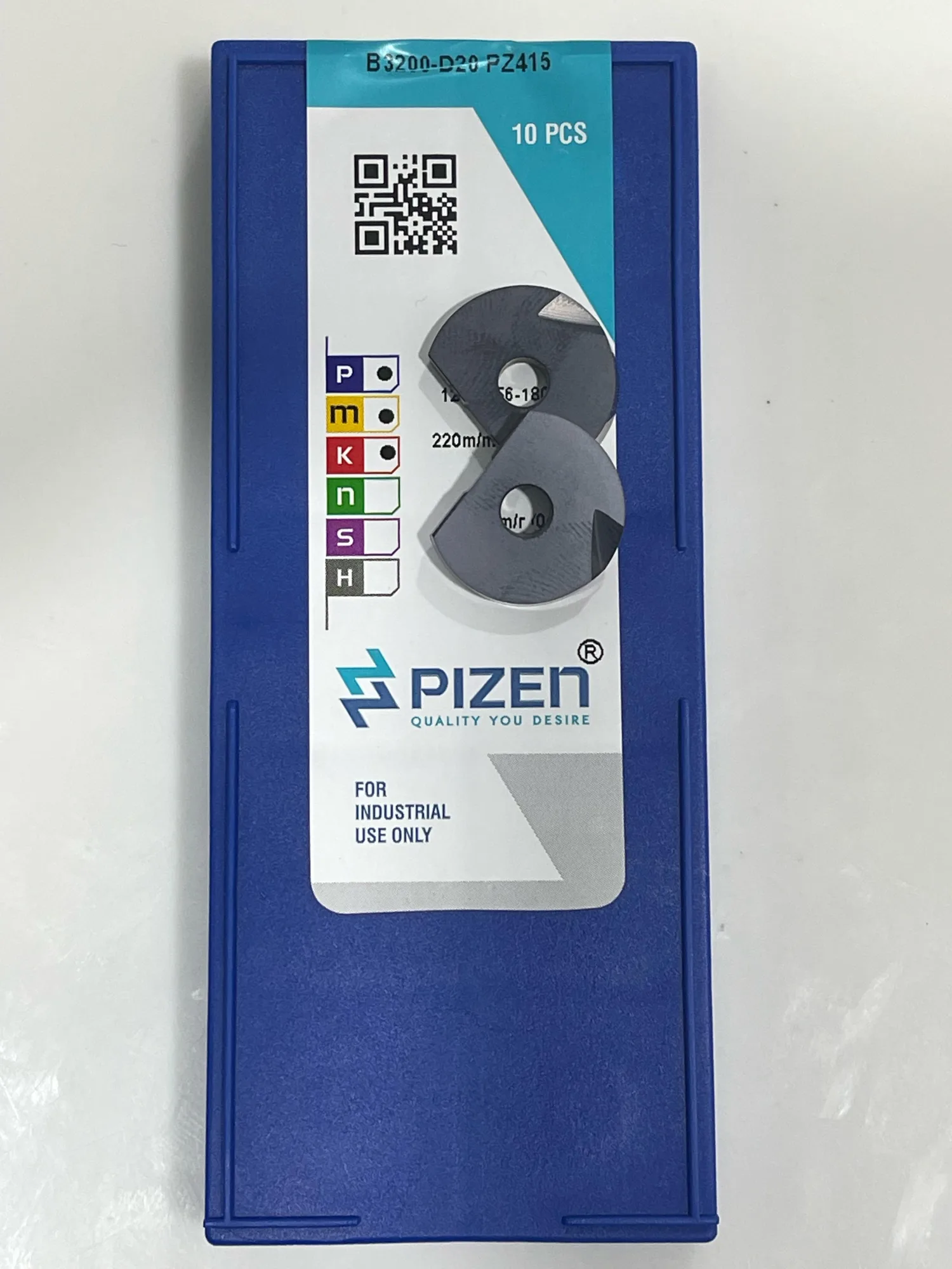 Ball Cutters & Inserts — B3200 D20 PZ415