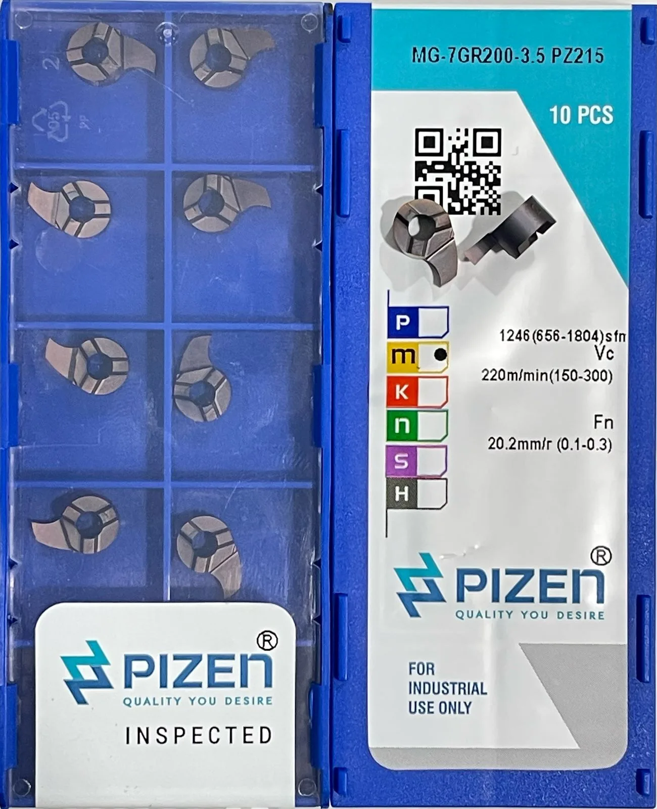 ID Grooving MG-7GR200-3.5 PZ215 (MG-H16-D20-E12-07R)
